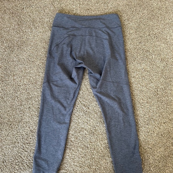 Outdoor Voices leggings. Excellent condition. Blue/grey heathered color. Size L - Picture 4 of 10